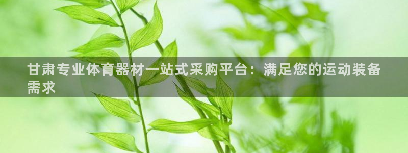 尊龙凯时的企业文化：甘肃专业体育器材一站式采购平台：